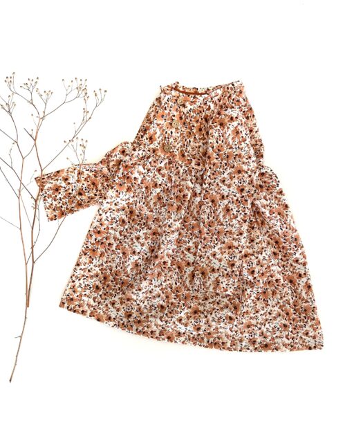 bequemes Mädchen Kleidchen aus Bio Baumwolljersey