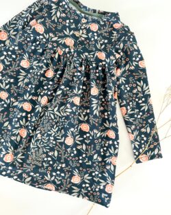 langarm Kleid für Mädchen aus Bio Baumwolljersey für jeden Anlass