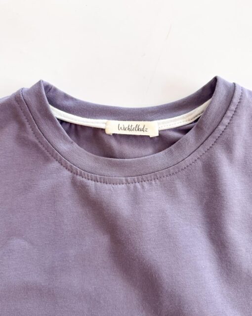 Sofortkauf: T-Shirt aus Bio-Baumwolljersey Altrosa, Gr. 122/128 – Bild 2