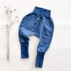 Sofortkauf: Leinen Knickerbocker in Jeansblau, Gr. 98/104