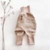 Sofortkauf: Leinen Knickerbocker in Sand, Gr. 62/68
