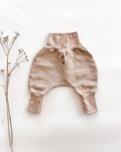 Alternative view of Sofortkauf: Leinen Knickerbocker in Sand, Gr. 62/68