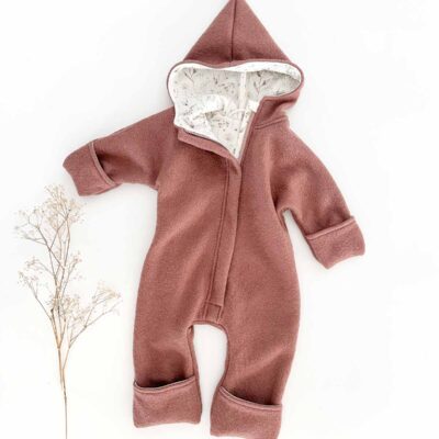 Baby Walkoverall mit Umschlagbündchen