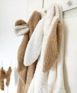 Badehandtuch badeponcho poncho kinder babys hase bär