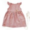 Kinder Baby Leinenkleid besonderer Anlass taufe Hochzeit outfit