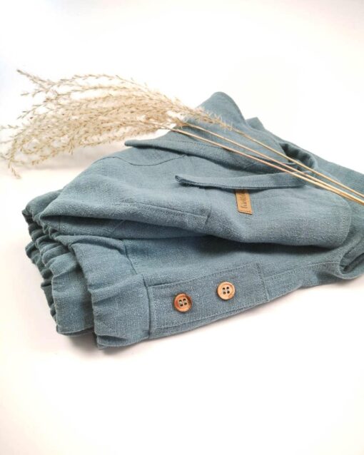 Kinder und Baby Leinen Hose Shorts aus 100% Leinen