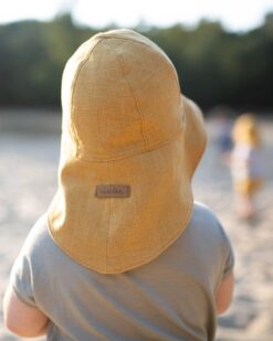 nachhaltiger Leinenhut, Leinenkappe für Kinder und Babys