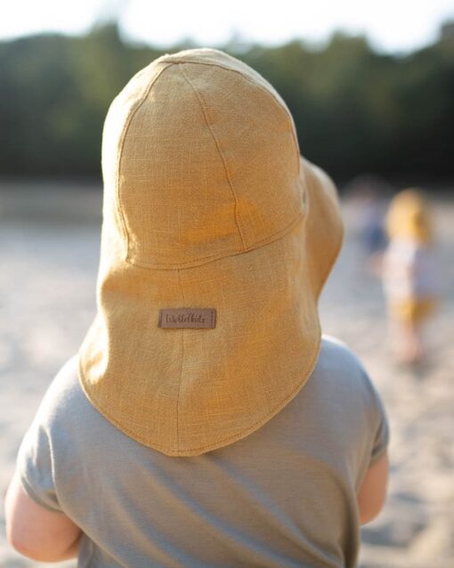 nachhaltiger Leinenhut, Leinenkappe für Kinder und Babys