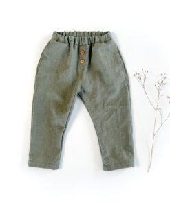 nachhaltige Leinenhose fuer Kinder und Babys