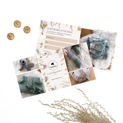 Geschenkgutschein - gedruckt