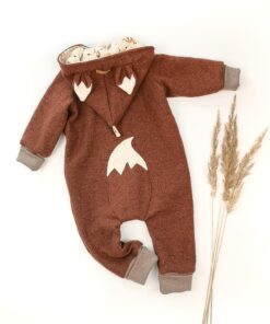 walkoverall fuchs - wollwalkoverall fuchsdesign für kinder und babys