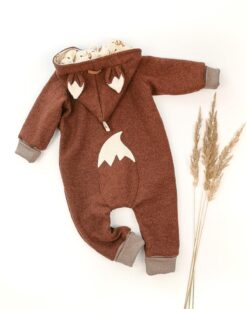 walkoverall fuchs - wollwalkoverall fuchsdesign für kinder und babys