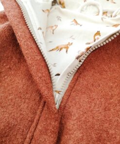 walkoverall für babys und kinder mit reissverschluss und kinnschutz