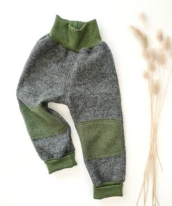 walkhose hose aus wollwalk mit knie verstärkung