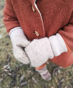 Walk Handschuhe Fäustlinge aus 100% Schurwolle für Kinder und Babys