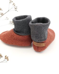 walkschuhe wollwalk schühchen baby kinder trageschuhe rost