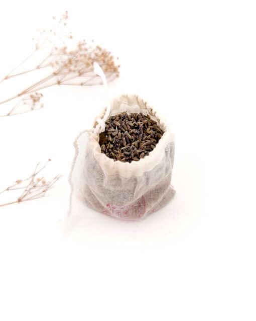 Anti Motten Lavendelsäckchen für deine Wollkleidung mit Lavendel und Neemblättern