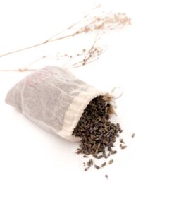 natürlicher Mottenschutz mit Lavendel und Neemblättern