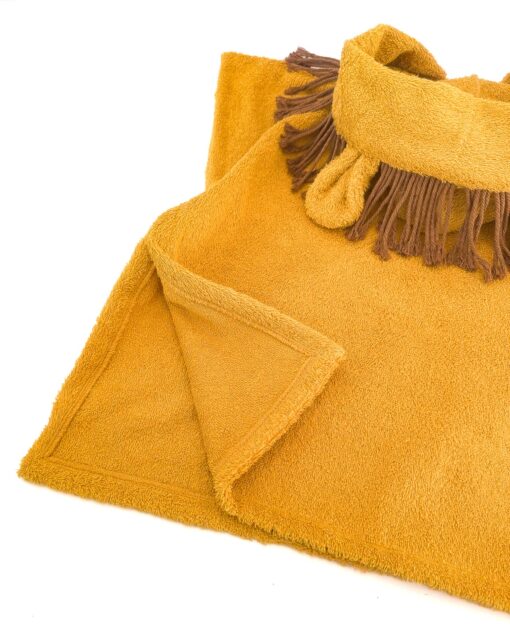 Kinder Badeponcho Poncho Löwe mit Löwenmähne