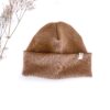Sofortkauf: Merinowoll-Beanie für Kinder und Babys in Camel