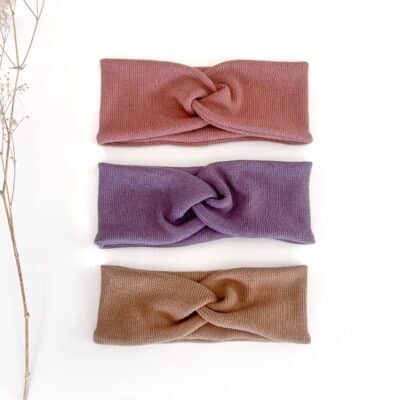 Merino-Stirnband für Kinder und Babys (aus Bio-Merinowolle)