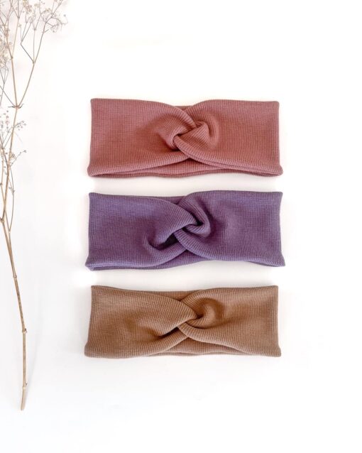 Merino-Stirnband für Kinder und Babys (aus Bio-Merinowolle)