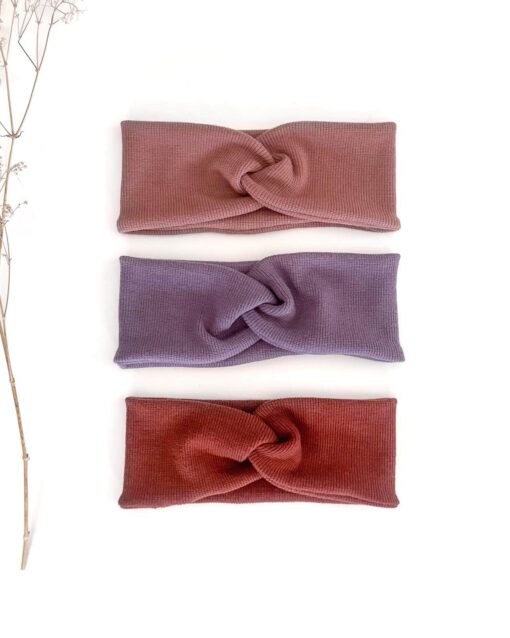 Damen Merino-Stirnband aus Bio-Merinowolle – Bild 2
