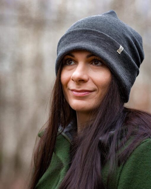 Damen & Herren Merino-Beanie aus Bio-Merinowolle – Bild 2