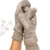damen walkhandschuh Fäustling merinowalk Wollwalk schhurwolle
