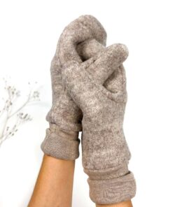 damen walkhandschuh Fäustling merinowalk Wollwalk schhurwolle