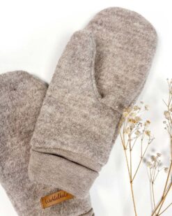 damen walkhandschuh Fäustling merinowalk Wollwalk schhurwolle
