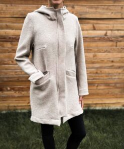 damen walkjacke walkmantel wollmantel damenmantel wollwalk merinowalk schurwolle reißverschluss