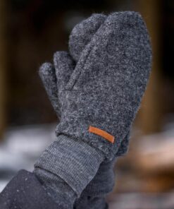 Damen wollwalk handschuhe ungefüttert oder mit weichem baumwollfleece gefüttert (100% baumwolle). Ein Wollwalk Handschuh als Fäustling für Mama und Kind aus weicher Schurwolle oder Merinowolle. Weich, wärmend, robust und angenehm zu tragen