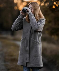 Kurzmantel für Damen aus (Merino)Schurwolle Wollwalk Jacke für Frauen
