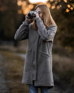 Kurzmantel für Damen aus (Merino)Schurwolle Wollwalk Jacke für Frauen