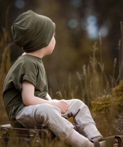faire, nachhaltige Bio Kinderkleidung aus Bio-Baumwolle und Leinen - Knickerbocker, Shirt, Beanie