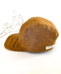 Baby- und Kinder Cap aus Leinen. cooles Cappy für Jungs und Mädchen