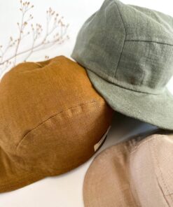 Baby- und Kinder Cap aus Leinen. Nachhaltiges Kinder Basecap