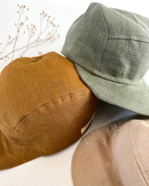 Baby- und Kinder Cap aus Leinen. Nachhaltiges Kinder Basecap