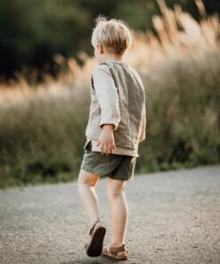 Leinenshorts für Kinder und Babys - kurze Kinderhose Sommerhose