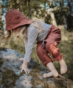 mitmachende, bequeme und legere Sommer Leinenhose für Kinder und Babys