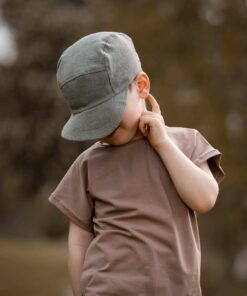 Baby- und Kinder Cap aus Leinen. Nachhaltiges Kinder Basecap