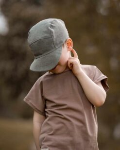 Baby- und Kinder Cap aus Leinen. Nachhaltiges Kinder Basecap