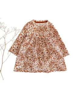 langarm Basic Kleidchen aus Bio Baumwolljersey für Kinder und Babys