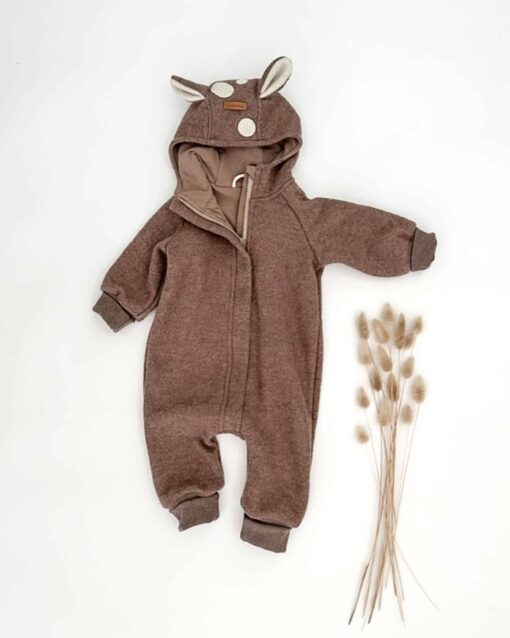 Wollwalk Overall Rehlein Bambi Overall für Baby und Kind