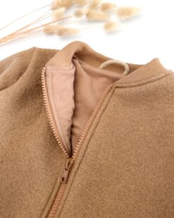Wollwalk College Jacke für Schulkinder und Kindergarten Kinder mit Reißverschluss und Taschen