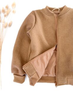 Walk Collegejacke für Schulkinder und Kindergarten Kinder mit Reißverschluss und Taschen