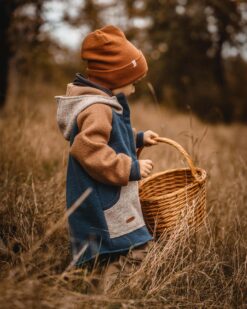 Alternative view of Sofortkauf: Merinowoll-Beanie für Kinder und Babys in Rost