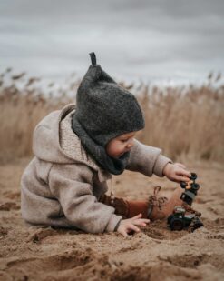Wollwalk zwergenmütze Wichtelmütze - Kinder und baby pixiemuetze