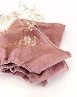 Mädchen Kinder Leinen Top Bluse